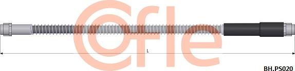 Cofle 92.BH.PS020 - Bremžu šļūtene ps1.lv