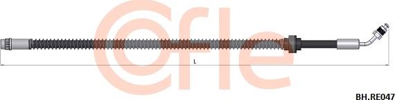 Cofle 92.BH.RE047 - Bremžu šļūtene ps1.lv