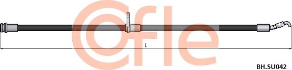 Cofle 92.BH.SU042 - Bremžu šļūtene ps1.lv
