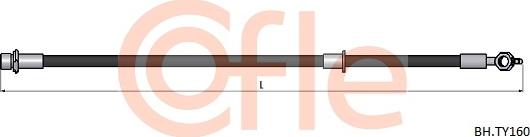 Cofle 92.BH.TY160 - Bremžu šļūtene ps1.lv