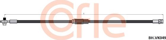Cofle 92.BH.VK049 - Bremžu šļūtene ps1.lv