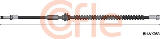 Cofle 92.BH.VK083 - Bremžu šļūtene ps1.lv