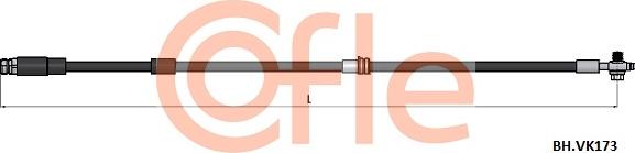 Cofle 92.BH.VK173 - Bremžu šļūtene ps1.lv