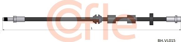 Cofle 92.BH.VL015 - Bremžu šļūtene ps1.lv