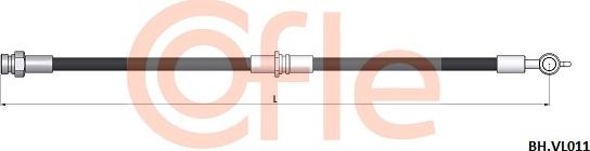 Cofle 92.BH.VL011 - Bremžu šļūtene ps1.lv