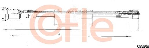 Cofle 92.S03050 - Spidometra trose ps1.lv