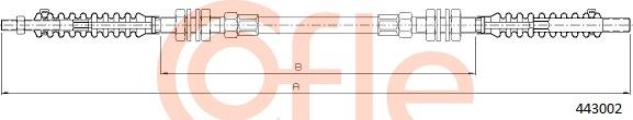 Cofle 92.443002 - Akseleratora trose ps1.lv