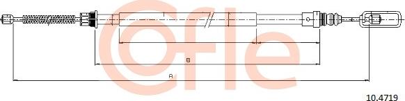 Cofle 10.4719 - Trose, Stāvbremžu sistēma ps1.lv