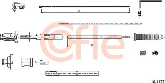 Cofle 10.1177 - Akseleratora trose ps1.lv