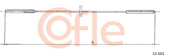 Cofle 92.12.501 - Sildītāja vārsta trose ps1.lv