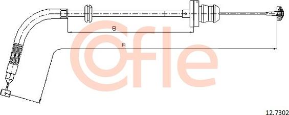 Cofle 12.7302 - Akseleratora trose ps1.lv