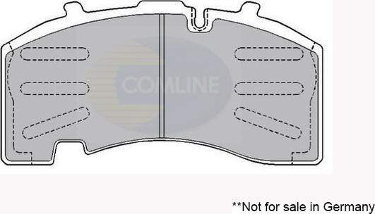 Comline CBP9062K - Bremžu uzliku kompl., Disku bremzes ps1.lv