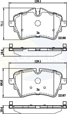 Mini 34 10 6 885 503 - Bremžu uzliku kompl., Disku bremzes ps1.lv