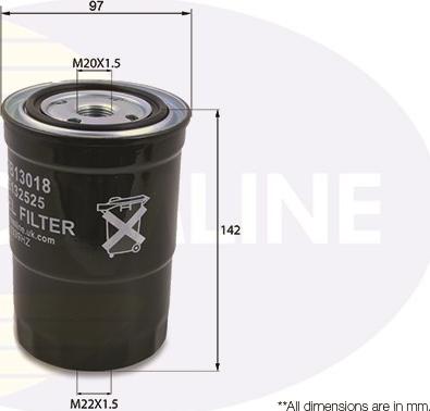 Comline CMB13018 - Degvielas filtrs ps1.lv