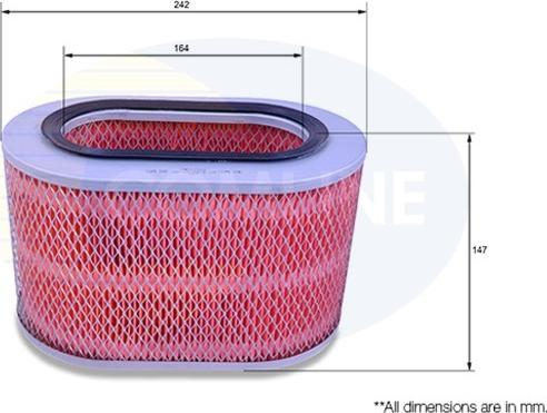 Comline CMB12328 - Gaisa filtrs ps1.lv