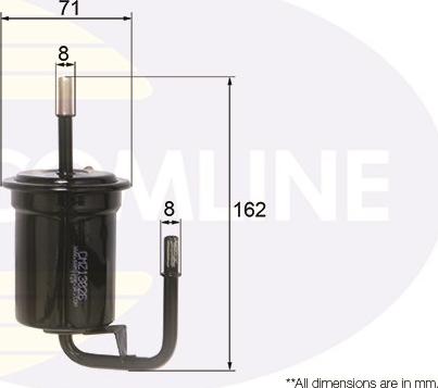 Comline CMZ13026 - Degvielas filtrs ps1.lv