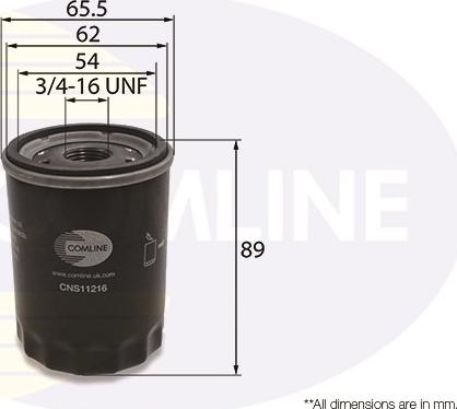 Comline CNS11216 - Eļļas filtrs ps1.lv