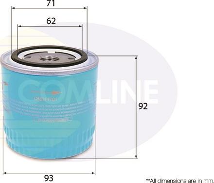 Comline CNS11701 - Eļļas filtrs ps1.lv