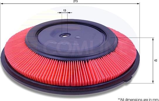 Comline CNS12216 - Gaisa filtrs ps1.lv