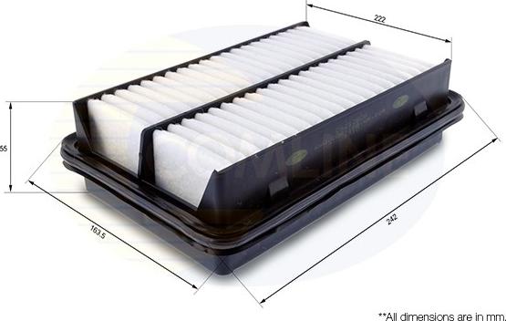 Comline CSZ12606 - Gaisa filtrs ps1.lv