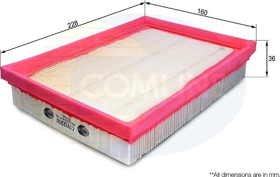 Comline CTY12260 - Gaisa filtrs ps1.lv