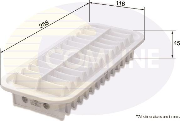 Comline CTY12230 - Gaisa filtrs ps1.lv