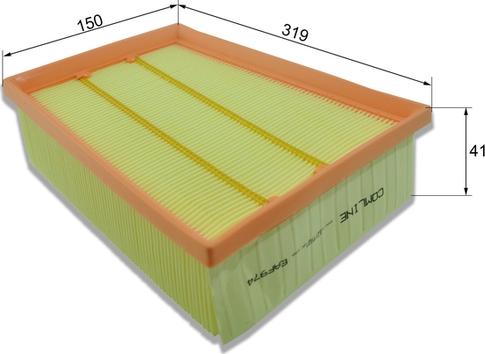 Comline EAF974 - Gaisa filtrs ps1.lv