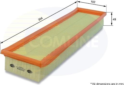 Comline EAF554 - Gaisa filtrs ps1.lv