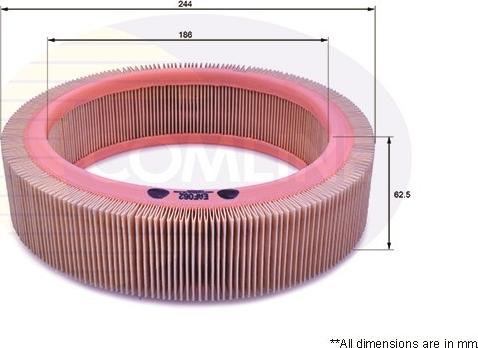 Comline EAF062 - Gaisa filtrs ps1.lv