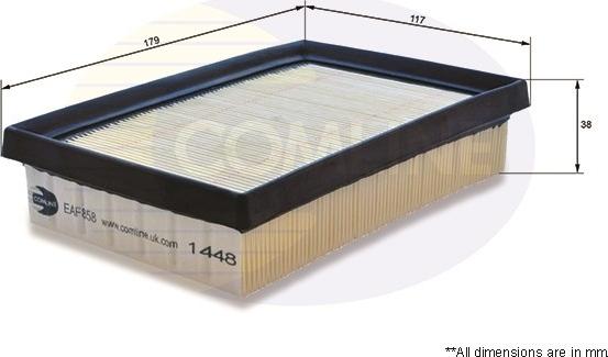 Comline EAF858 - Gaisa filtrs ps1.lv