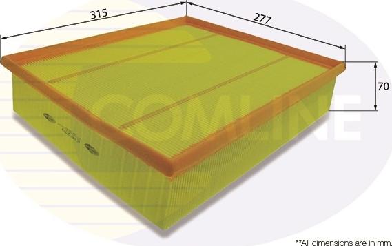 Comline EAF259 - Gaisa filtrs ps1.lv