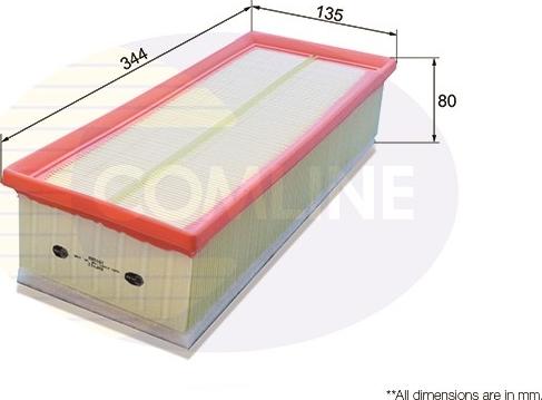 Comline EAF712 - Gaisa filtrs ps1.lv