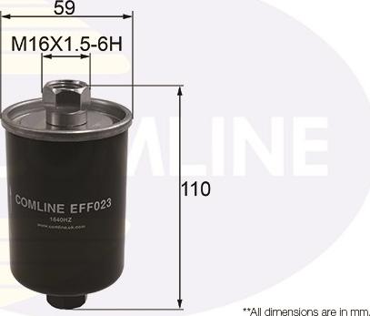 Comline EFF023 - Degvielas filtrs ps1.lv