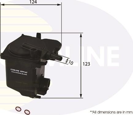 Comline EFF147 - Degvielas filtrs ps1.lv