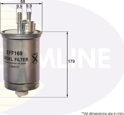 Comline EFF169 - Degvielas filtrs ps1.lv