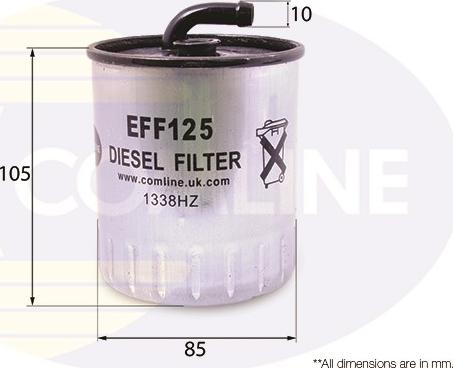 Comline EFF125 - Degvielas filtrs ps1.lv