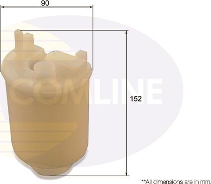 Comline EFF298 - Degvielas filtrs ps1.lv