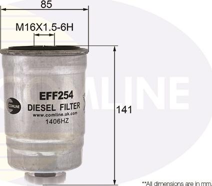 Comline EFF254 - Degvielas filtrs ps1.lv