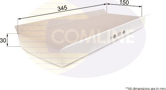 Comline EKF114 - Filtrs, Salona telpas gaiss ps1.lv