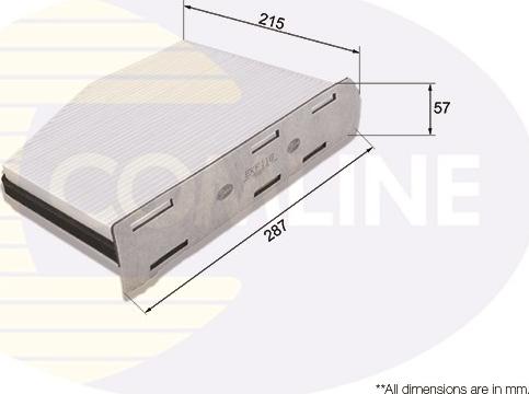 Comline EKF118 - Filtrs, Salona telpas gaiss ps1.lv