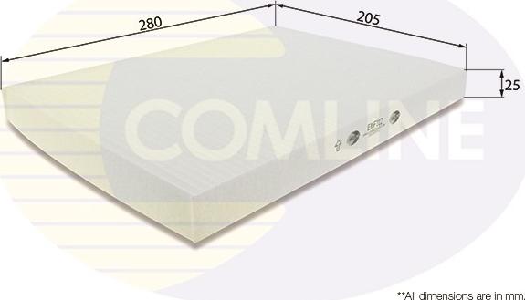 Comline EKF112 - Filtrs, Salona telpas gaiss ps1.lv