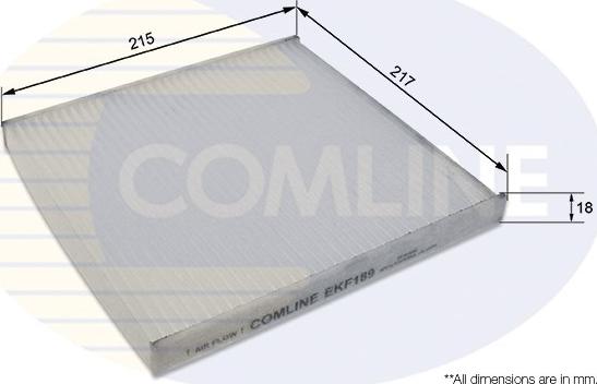 Comline EKF189 - Filtrs, Salona telpas gaiss ps1.lv