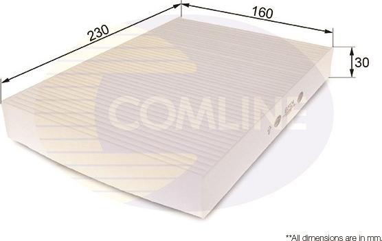 Comline EKF124 - Filtrs, Salona telpas gaiss ps1.lv