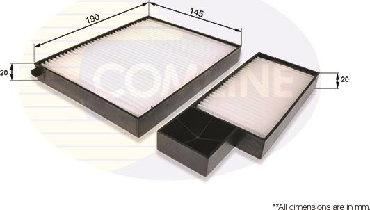 Comline EKF313 - Filtrs, Salona telpas gaiss ps1.lv