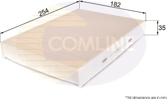 Comline EKF317 - Filtrs, Salona telpas gaiss ps1.lv