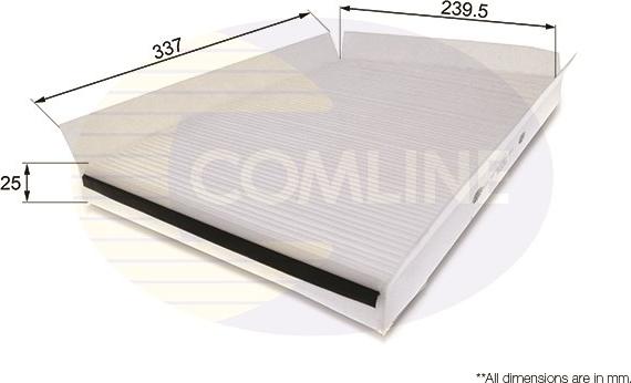 Comline EKF244 - Filtrs, Salona telpas gaiss ps1.lv