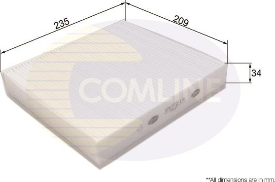 Comline EKF214 - Filtrs, Salona telpas gaiss ps1.lv