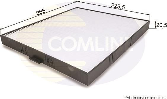 Comline EKF224 - Filtrs, Salona telpas gaiss ps1.lv