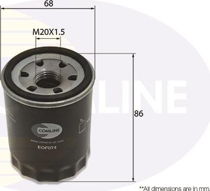 Comline EOF074 - Eļļas filtrs ps1.lv