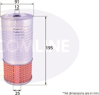 Comline EOF129 - Eļļas filtrs ps1.lv